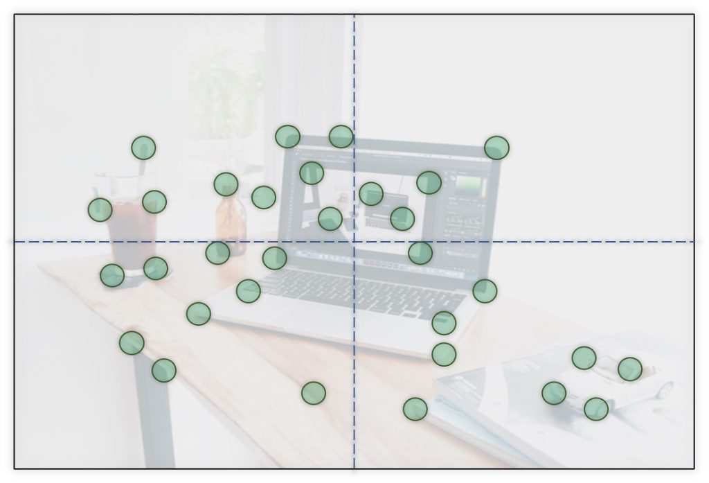 關鍵點均勻化範例圖